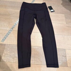 90 DEGREES BY REFLEX WOMENS BLACK LEGGINGS NEW INTERLINK TRIBECA ANKLE TIGHT MED